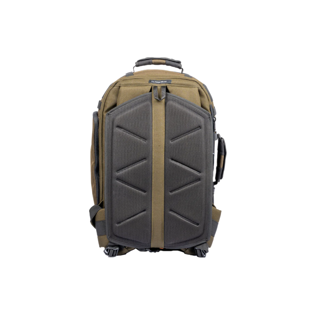 Photron Pro Trekker 350 AW Camera Backpack with padded compartments and weather resistant design for DSLR cameras at Camera Club
