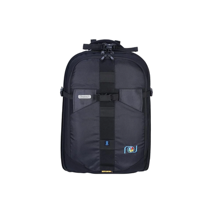 Photron Pro Runner 450 AW II camera backpack for DSLR and mirrorless gear with padded compartments and weather protection