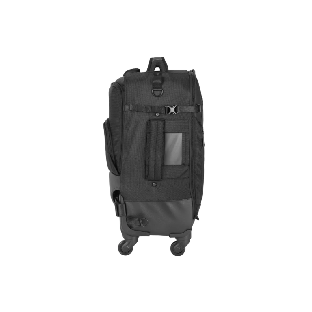 Vanguard VEO Select 58T Camera Roller Backpack, durable rolling camera bag with tripod support and spacious compartments