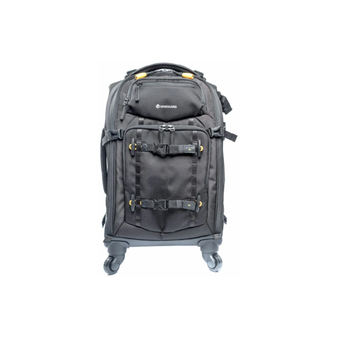 Vanguard Alta Fly Rolling Camera Bag Series, wheeled professional camera bag designed for DSLR and mirrorless gear storage and travel convenience