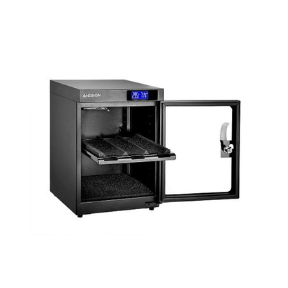 Unboxed Andbon AD-30C electronic dry cabinet for camera and lens moisture protection storage at Camera Club