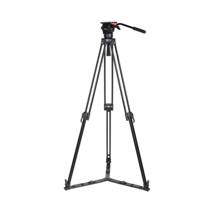 TS50AL aluminum fluid head tripod kit for video and photography use available at Camera Club