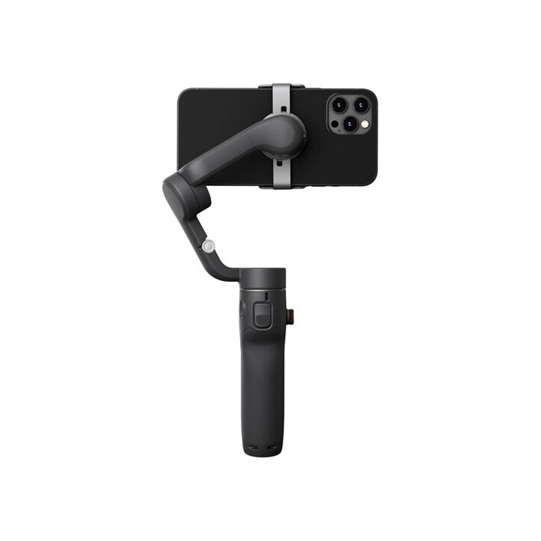 Used DJI Osmo Mobile 6 smartphone gimbal stabilizer for smooth video recording