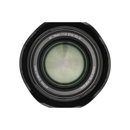 Used Viltrox AF 75mm f1.2 Fuji X Mount Portrait Lens at Camera Club