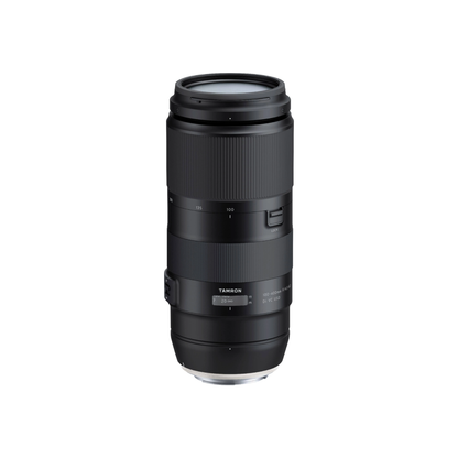 Used Tamron 100-400mm f/4.5-6.3 Di VC USD telephoto zoom lens for Nikon DSLR camera at Camera Club