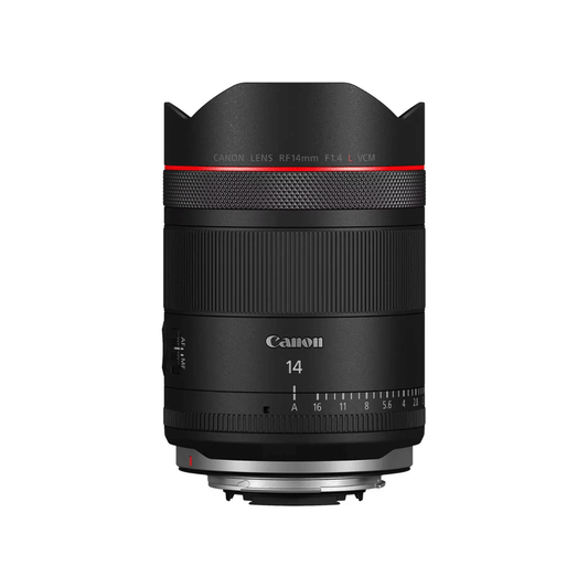 Canon RF 14mm f/1.4 L VCM ultra wide prime lens for Canon RF mount full frame cameras
