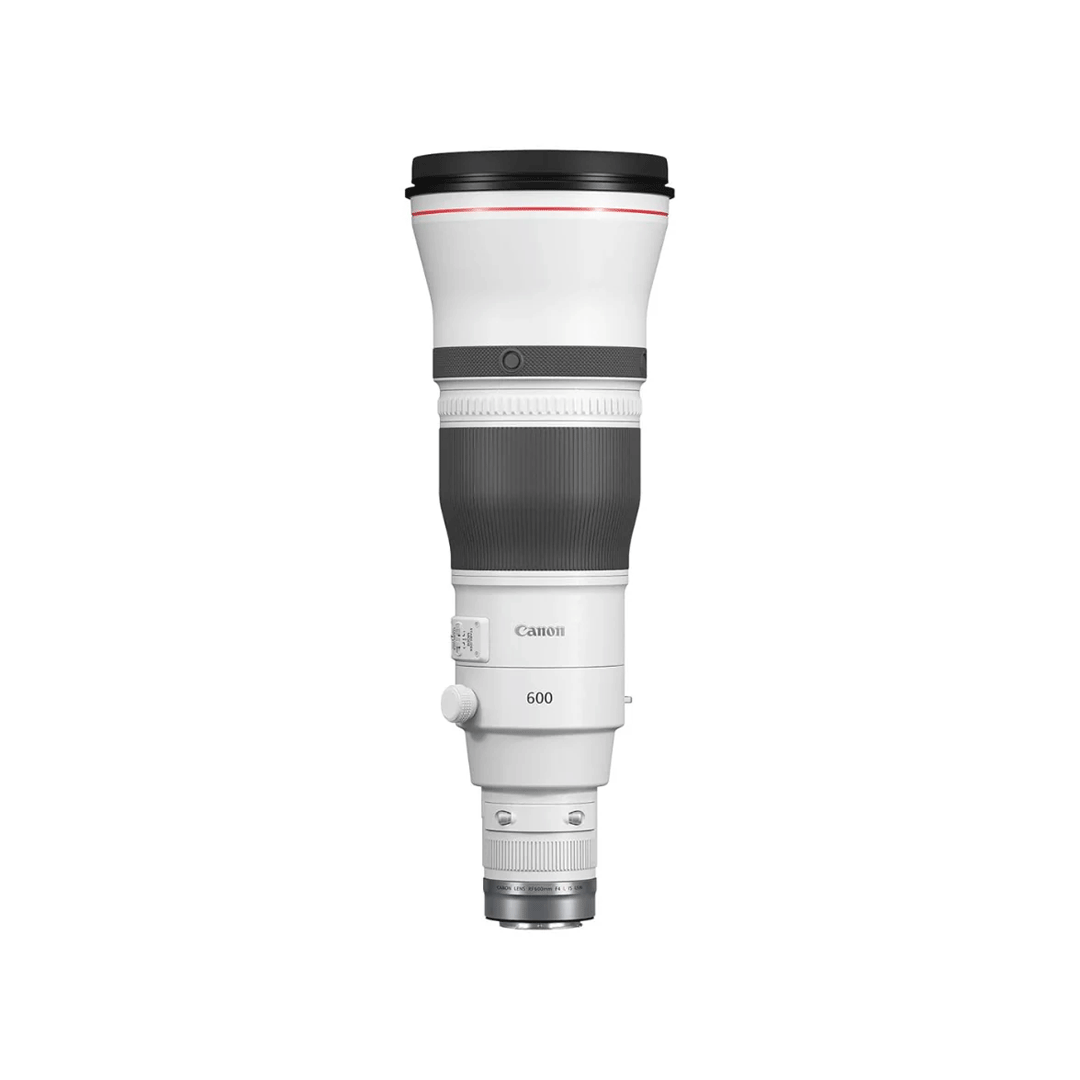 Canon RF 600mm f/4L IS USM super telephoto lens for professional wildlife and sports photography