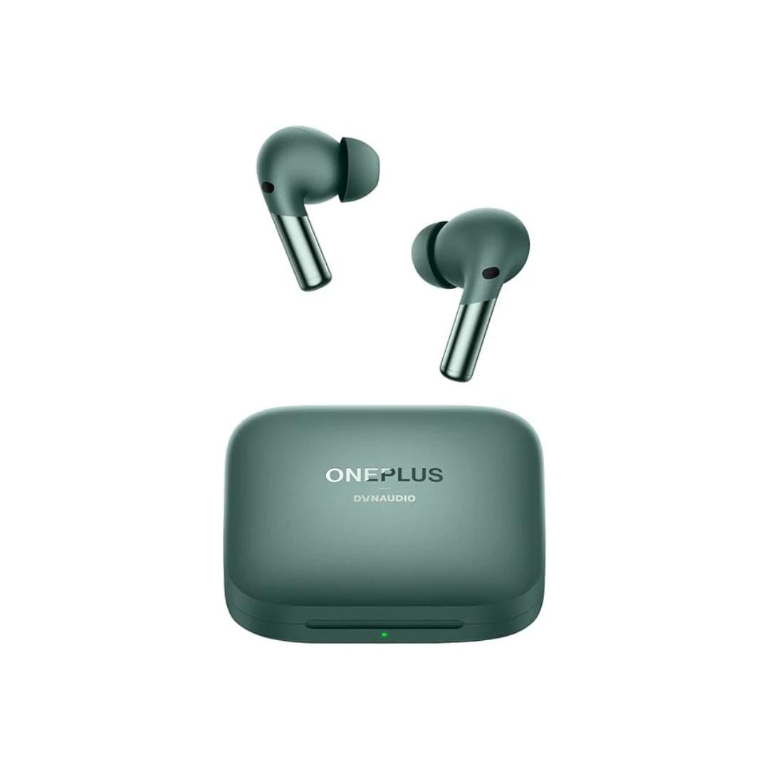 OnePlus Buds Pro 2 Arbor Green true wireless earbuds with charging case at Camera Club