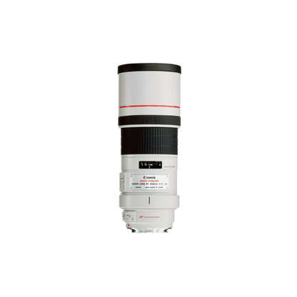 Used Canon EF 300mm f/4L IS USM telephoto prime lens for DSLR cameras