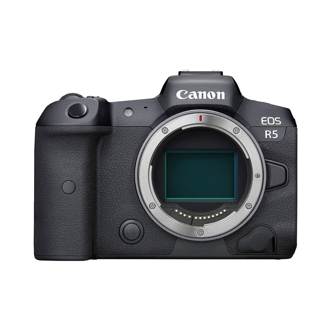 Canon EOS R5 mirrorless camera body full frame 45MP 8K video RF mount
