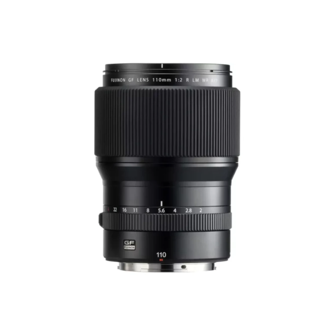 FUJIFILM GF 110mm f2 R LM WR medium format portrait lens