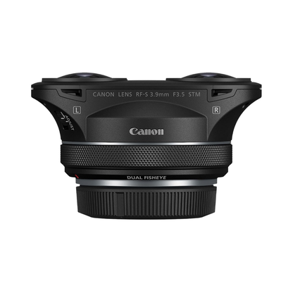 Canon RF-S 3.9mm f/3.5 STM Dual Fisheye lens for VR capture