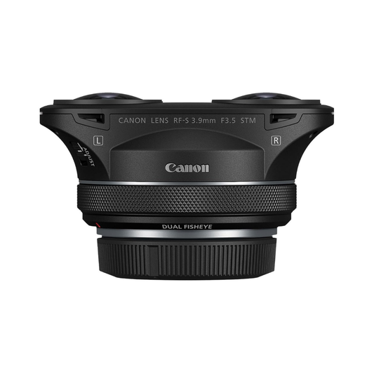 Canon RF-S 3.9mm f/3.5 STM Dual Fisheye lens for VR capture
