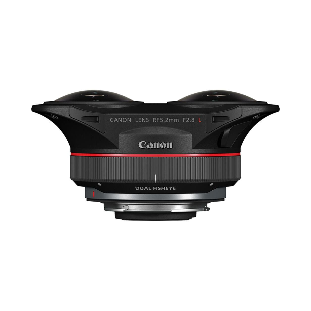 Canon RF 5.2mm F2.8 L Dual Fisheye Lens for VR and 3D photography