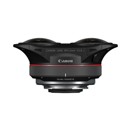 Canon RF 5.2mm F2.8 L Dual Fisheye Lens for VR and 3D photography