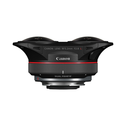 Canon RF 5.2mm F2.8 L Dual Fisheye Lens for VR and 3D photography