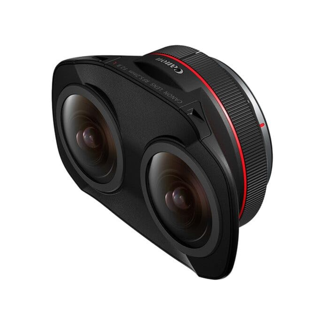 Canon RF 5.2mm F2.8 L Dual Fisheye Lens for VR and 3D photography