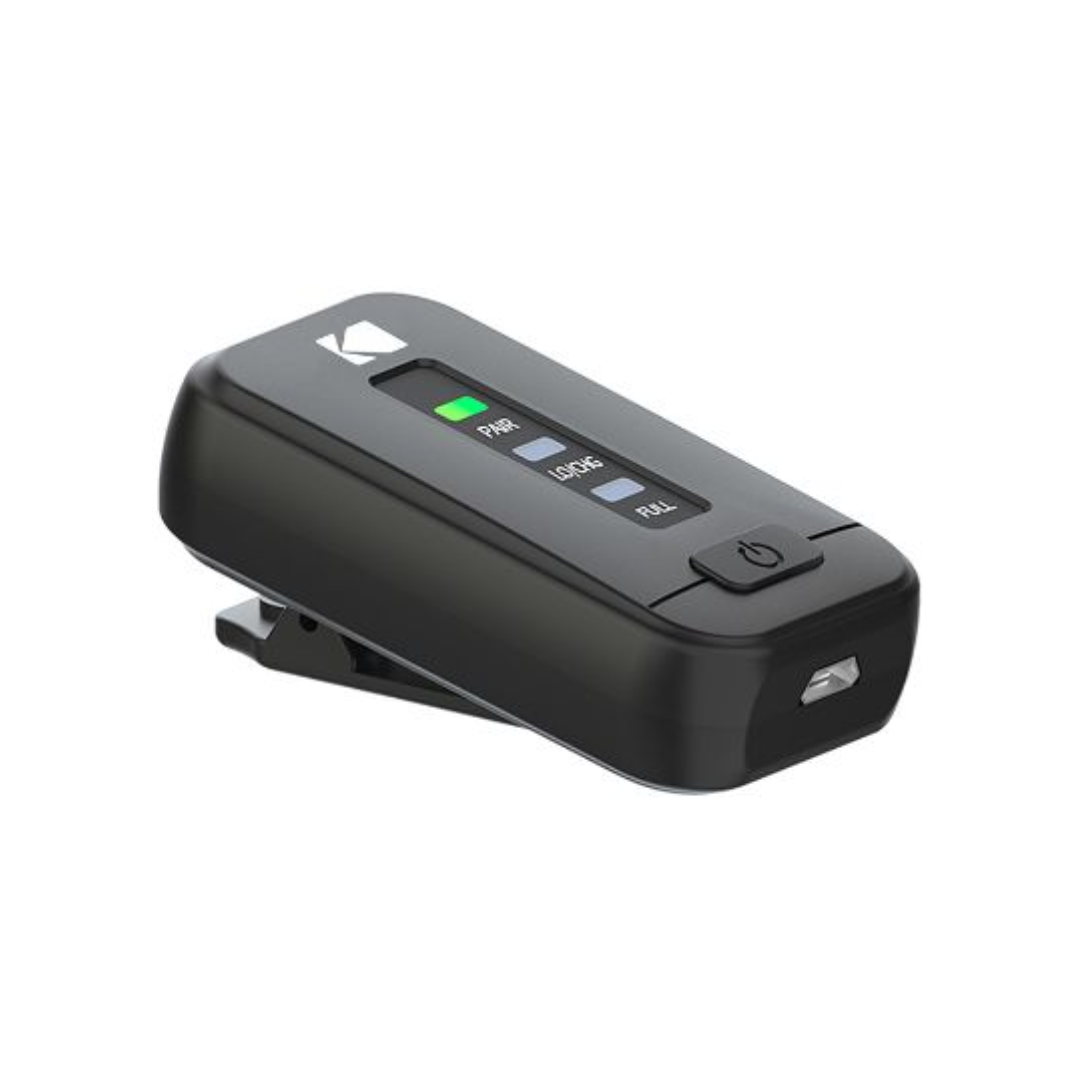 KODAK WM5 Wireless Microphone with compact design for video recording