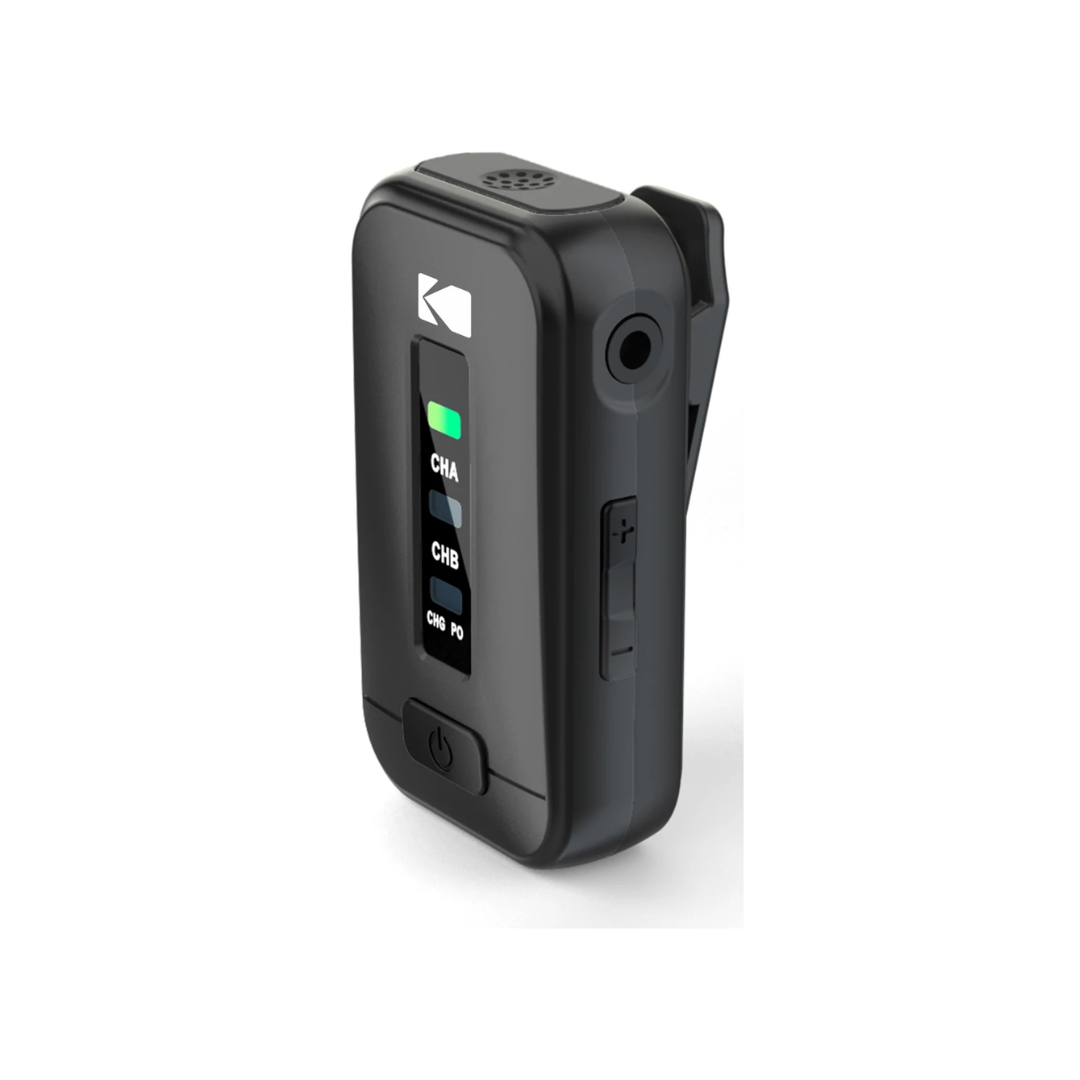 KODAK WM6 Wireless Microphone for Video and Audio Recording