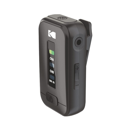 KODAK WM9 Wireless Microphone for Clear Audio Recording