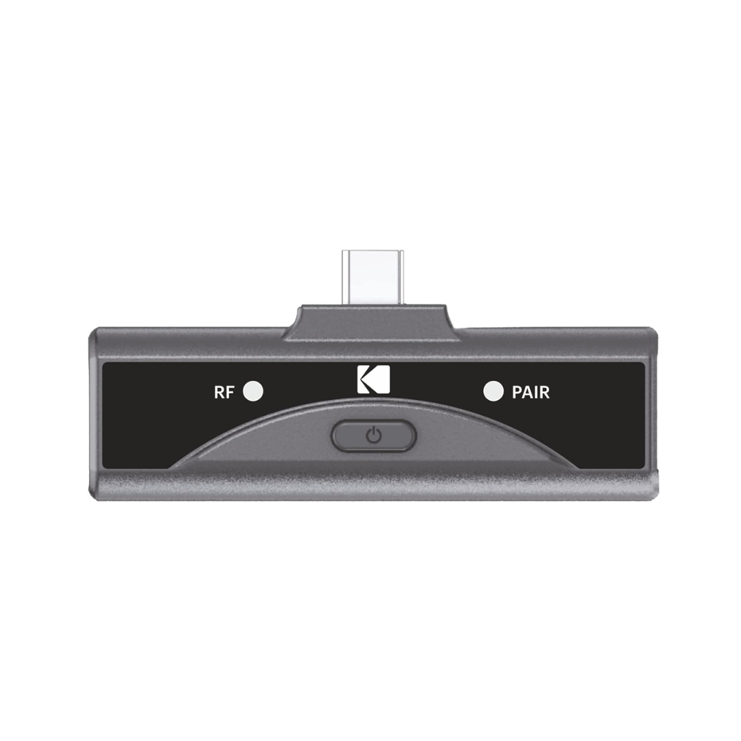 KODAK WM9 Wireless Microphone for Clear Audio Recording