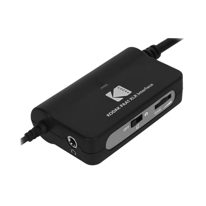 KODAK PAA1 XLR professional audio adapter for high quality sound recording