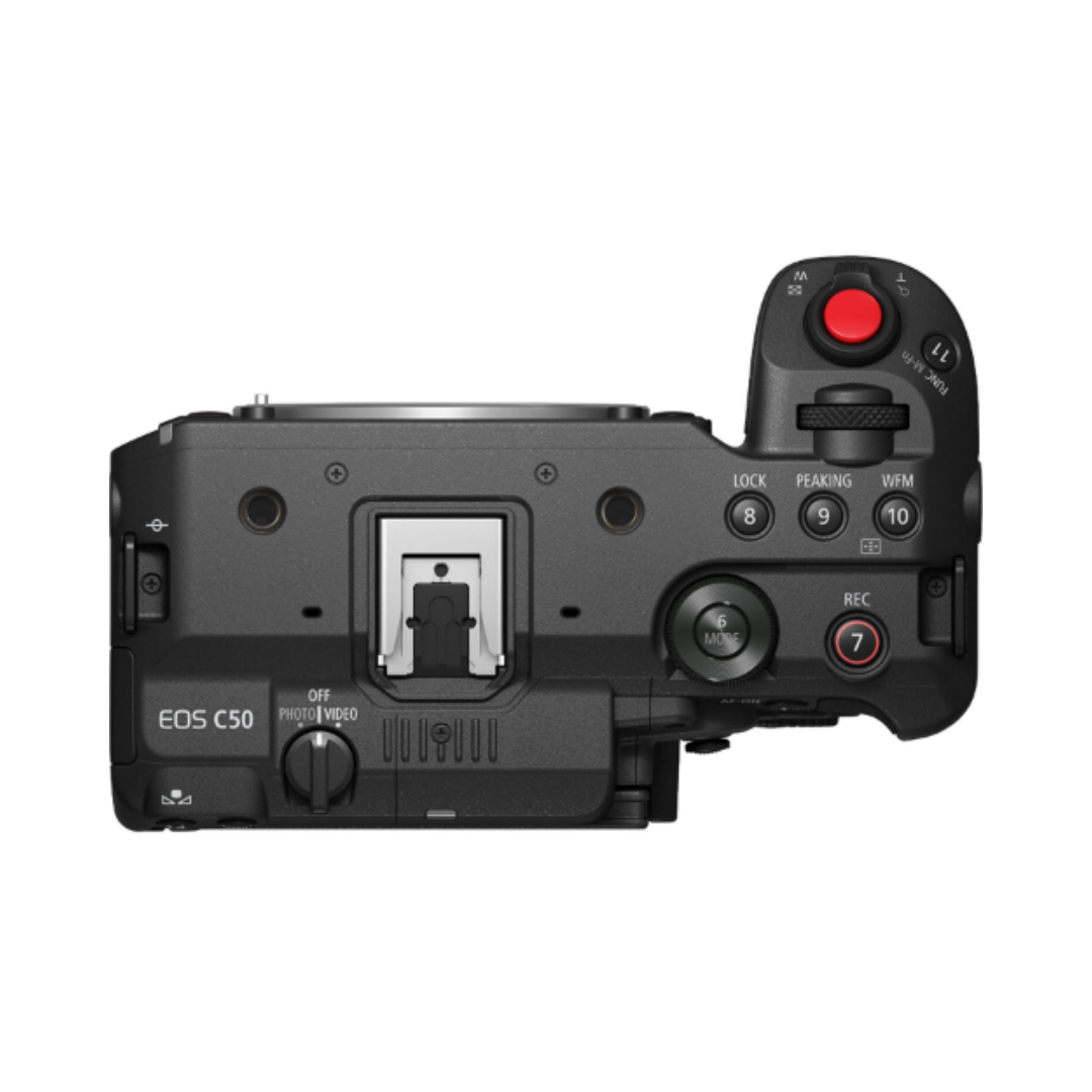 Canon EOS C50 7K cinema camera body with RF mount professional video camera