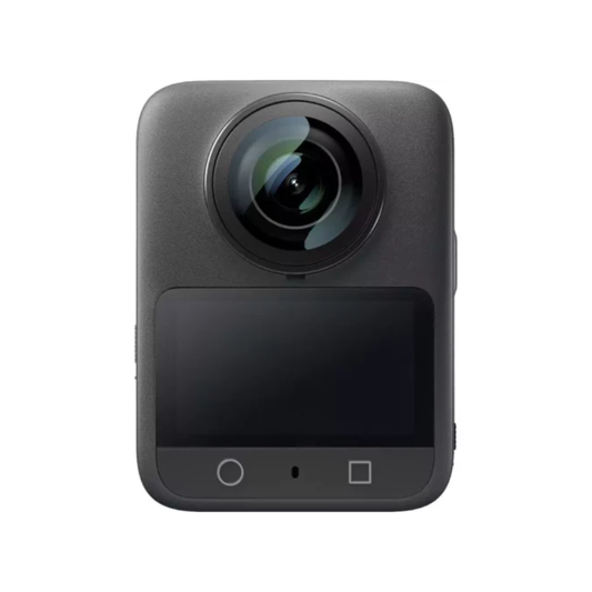 DJI OSMO 360 Adventure Camera capturing 360-degree action shots