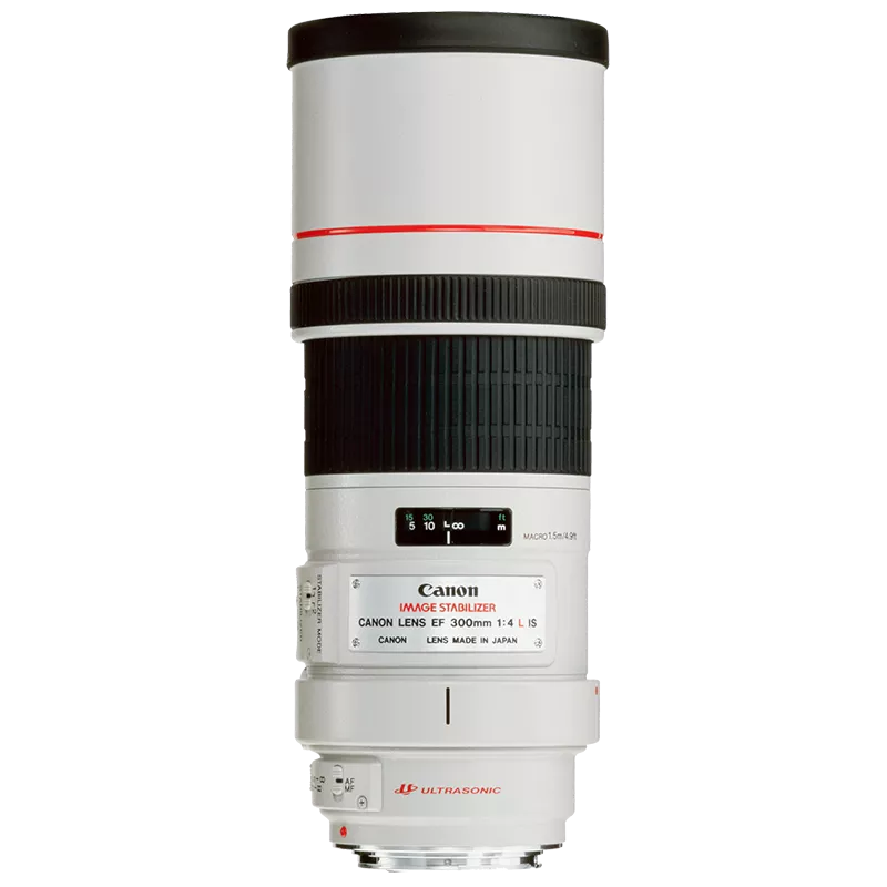 USED | Canon EF 300mm f/4L IS USM Telephoto Fixed Lens