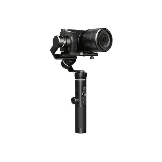 FeiyuTech G6 Gimbal Tripod for action cameras and smartphones on white background