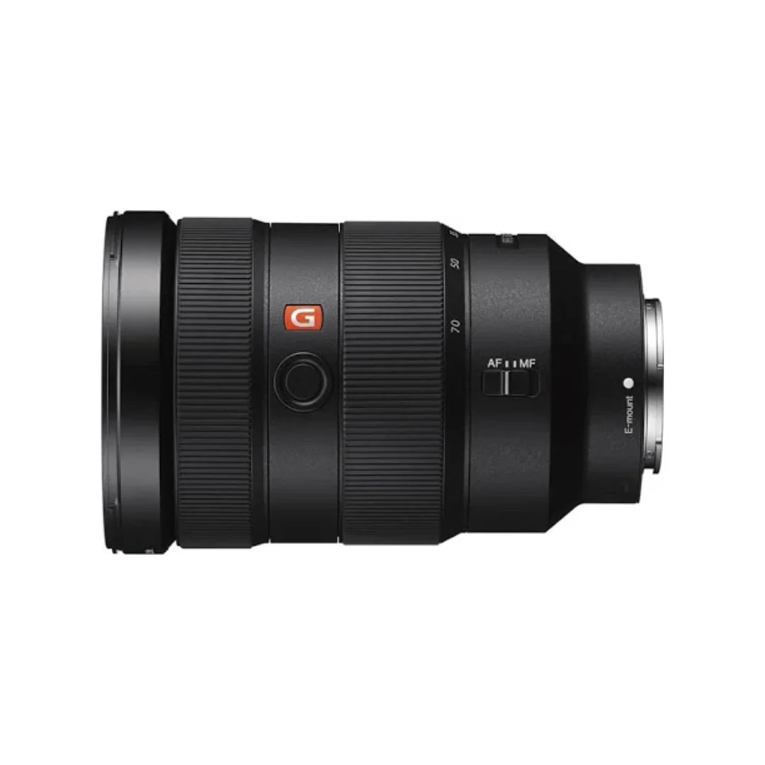 Sony FE 24-70mm f/2.8 GM standard zoom lens available for rent in Bangalore from Camera Club.