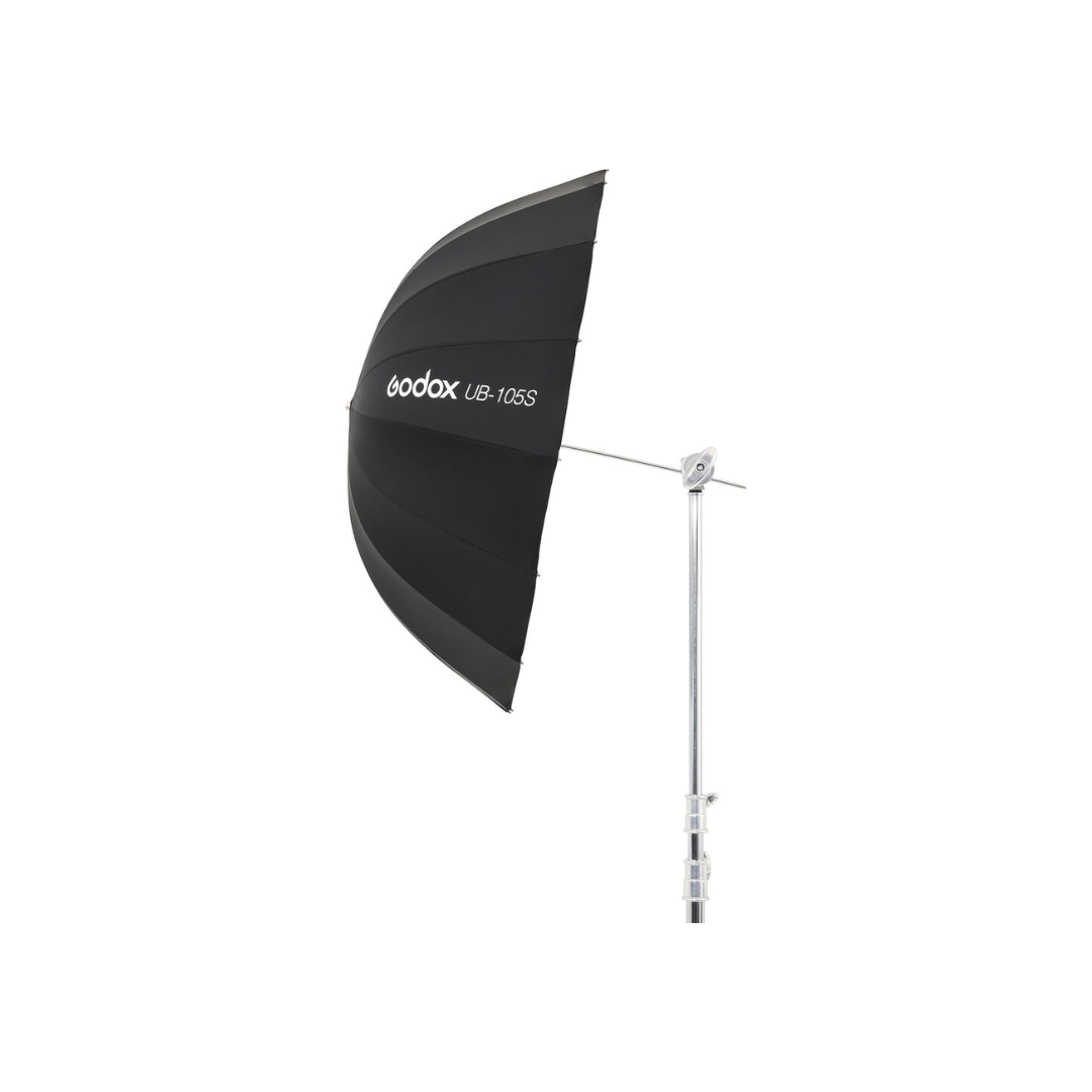 Godox UB-105S 105cm white reflective photography umbrella for studio flash lighting at Camera Club
