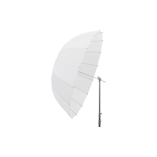 Unboxed Godox UB-165D deep parabolic umbrella for studio flash lighting setup at Camera Club