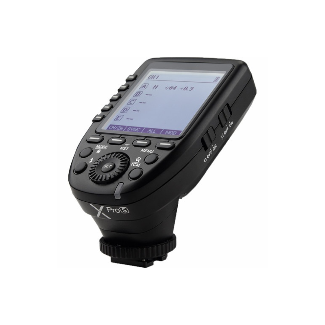 Unboxed Godox XPro-S TTL wireless flash trigger for Sony cameras at Camera Club