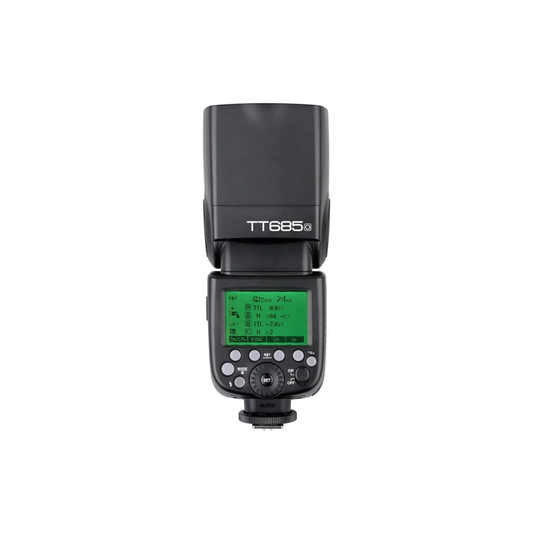 Godox TT685O professional TTL flash light kit for Olympus and Panasonic cameras available unboxed at Camera Club