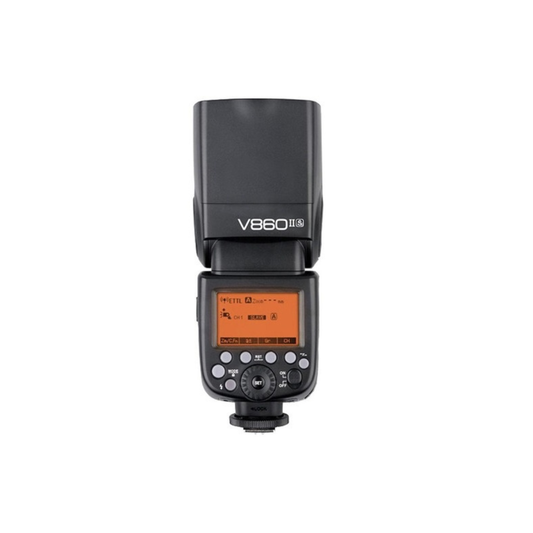 Unboxed Godox V860IIS TTL Li-Ion Flash Kit for Sony cameras with wireless flash control and rechargeable battery