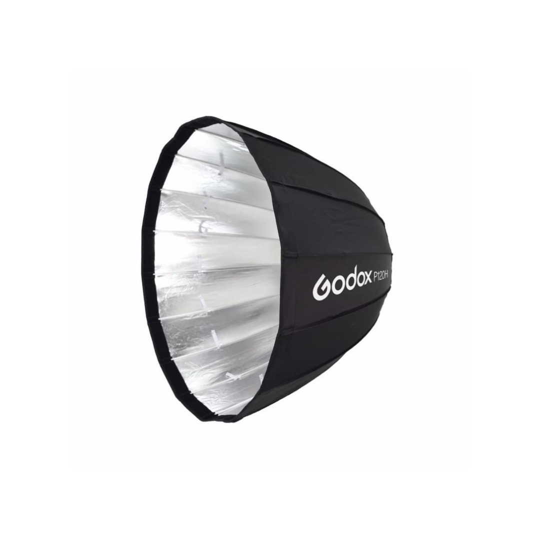 Unboxed Godox Umbrella P120H parabolic softbox for studio lighting