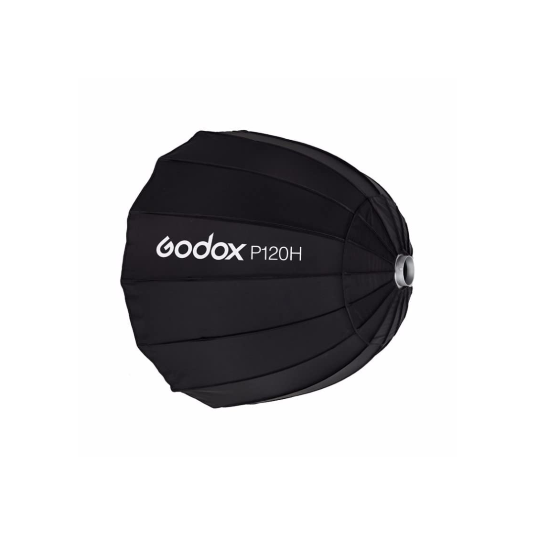 Unboxed Godox Umbrella P120H parabolic softbox for studio lighting