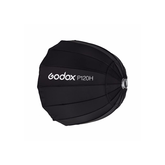 Unboxed Godox Umbrella P120H parabolic softbox for studio lighting
