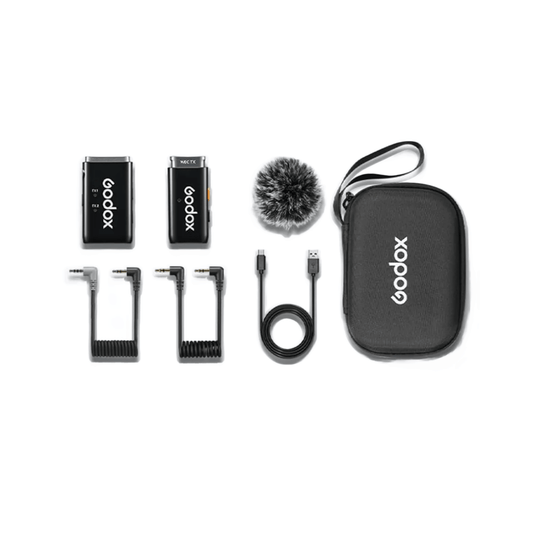 Godox WEC Series wireless microphone system for clear audio recording
