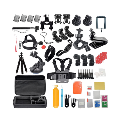 HIFFIN 65-in-1 Action Camera Accessory Kit for GoPro, Sony & More