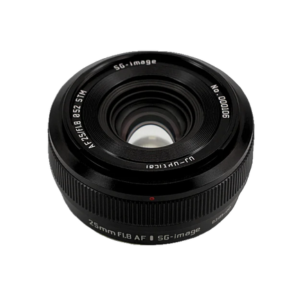 SG-IMAGE 25mm F1.8 APS-C E-Mount mirrorless lens for Sony cameras
