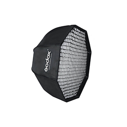 Unboxed Godox SB-GUE80 flash accessory for studio and speedlight lighting setups available at Camera Club