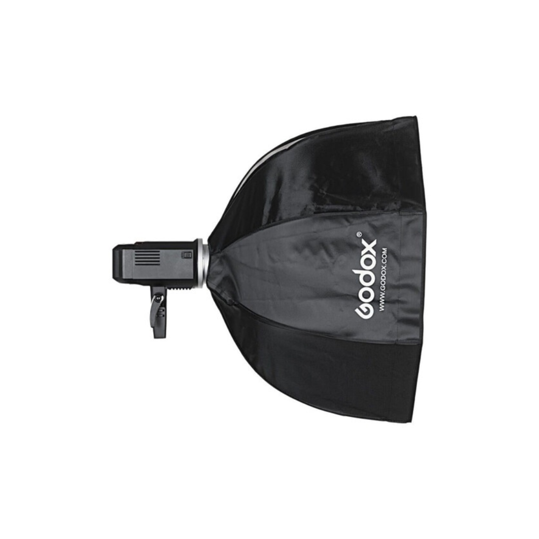 Unboxed Godox SB-GUE80 flash accessory for studio and speedlight lighting setups available at Camera Club