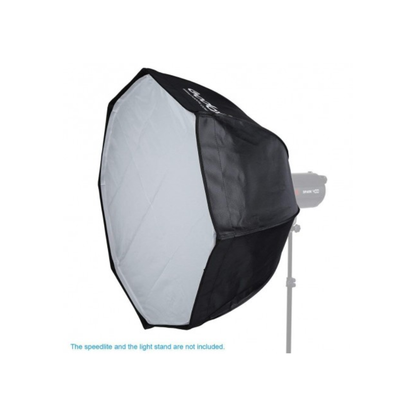 Unboxed Godox SB-UEE80 flash softbox accessory for studio lighting setup available at Camera Club