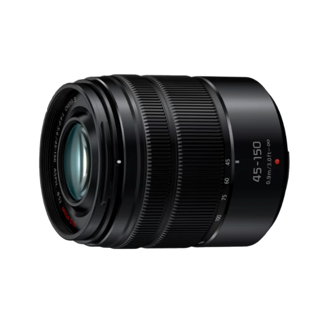 Panasonic Lumix G Vario 45-150mm f4-5.6 ASPH MEGA OIS Micro Four Thirds telephoto zoom lens
