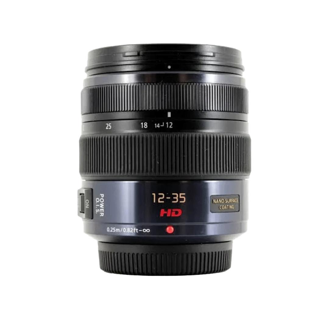 Panasonic Lumix G X Vario 12-35mm f/2.8 II ASPH Power O.I.S. macro Four Thirds zoom lens for professional photo and video shooting
