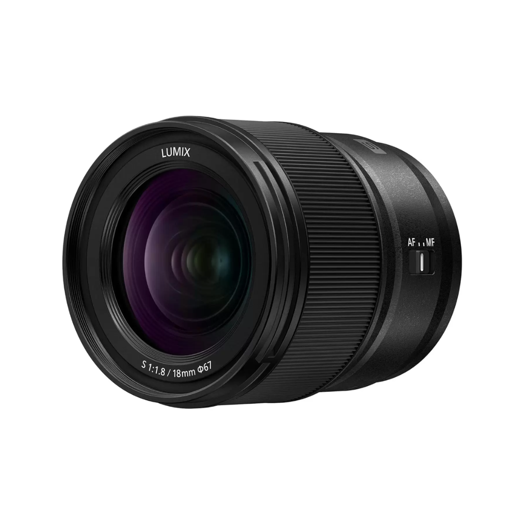 Panasonic Lumix S 18mm F1.8 S-S18GC L-Mount wide angle prime lens for full frame cameras