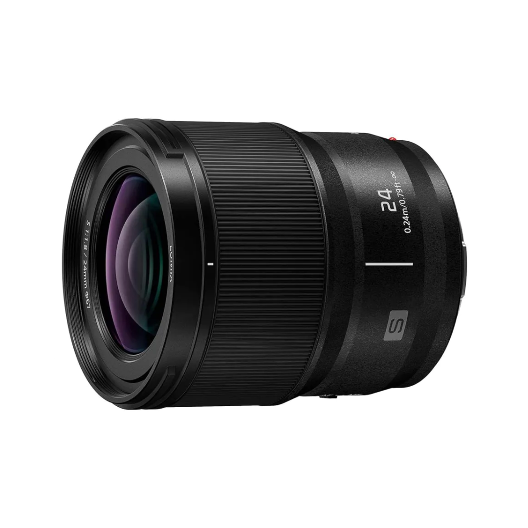 Panasonic Lumix S 24mm F1.8 L-Mount wide-angle lens S-S24GC