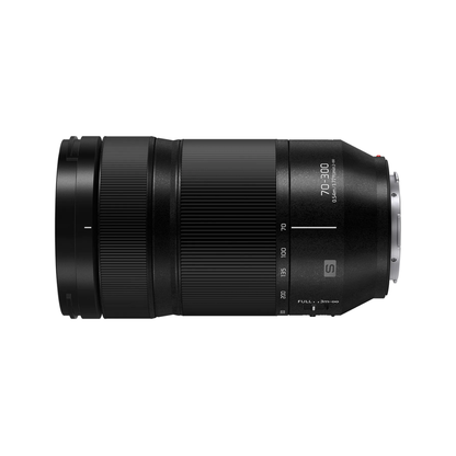 Panasonic Lumix S 70-300mm F4.5-5.6 Macro O.I.S. telephoto zoom lens S-R70300GC for L-Mount cameras available at Camera Club
